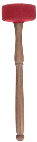 Vaguelly Tibetan Singing Bowl Mallet Buddha Singing Bowl Stick for Sound Bowls Meditation and Chanting Wooden Handle Lightweight Portable 11.22 in