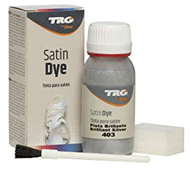 TRG the One Satin Dye, Farbe für Satinschuhen, Silber (403 Brilliant silver), 50 ml
