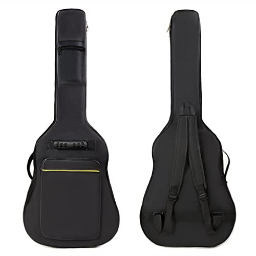 Evil Hair 36 Inch Acoustic Guitar Gig Bag Waterproof Dual Adjustable Shoulder Strap 5mm Padding Backpack with Accessories -For 36 Acoustic Classic Guitar