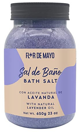 SAL DE BANO LAVANDA 650 GR