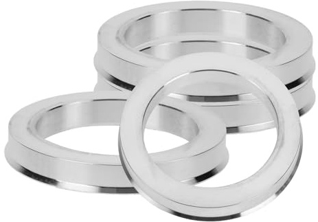 FIXOSHEE Anillos Centradores de Aluminio para Ruedas Duraderos y Resistentes Accesorios Tuning para Coches Todoterreno Recambio Anillas para Rápido