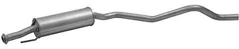 HELLA 8LC 366 024-471 Mittelschalldämpfer - Easy2Fit® Kit - mitte - zweiteilig - Set mit Anbauteilen - für u.a. VAUXHALL ASTRA III (F)