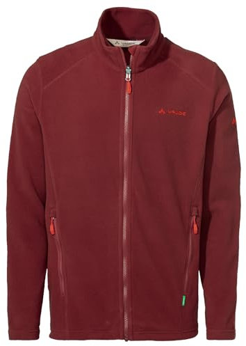 VAUDE Fleecejacke Herren Rosemoor, funktionale Fleece-Übergangsjacke aus 100% recyceltem Polyester, warme Zwischenjacke für Wandern & Freizeit
