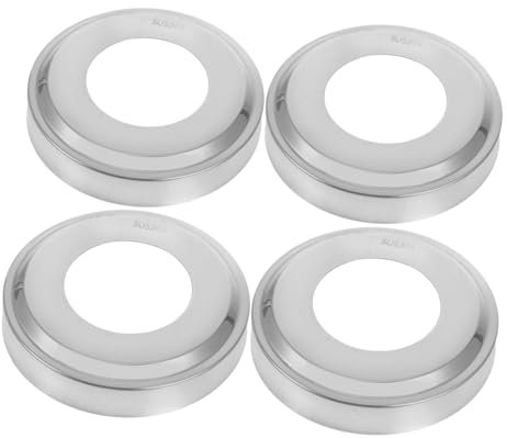 Milisten 4pièces Lot de Tubes De Protection pour Rampe De Piscine Acier Inoxydable Remplacement De Plaque -Corps