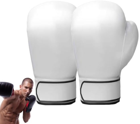 Guanti Da Boxe per Uomo - 280 g Attrezzatura Per Esercizio Di Colpo,Guanti Da Boxe A Dita Completa,per Uomini Donne Adulti Giocatori Pugili Principianti