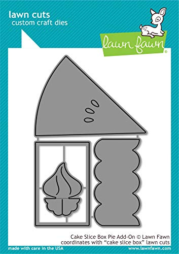 Lawn Fawn Cake Slice Box Pie Add-On Custom Craft Dies