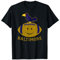 Baltimore Lustiger Fußball Smile Face Black Raven T-Shirt