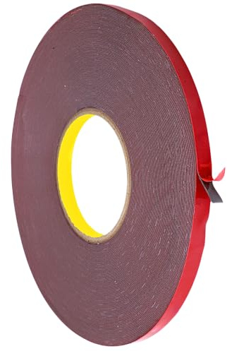 INDIAN STORE 24 Hergestellt mit 4229P doppelseitiges Klebeband Klebestreifen Klebepads Extra stark Schwerlast Acryl Schaumband Hochleistungsklebeband Montageband 5mm x 33 meter