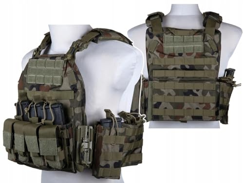 GFC Tactical Taktische Weste Plate Carrier 8944-1 Wz.93 Waldpanther