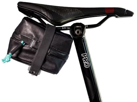 ORUCASE Saddle Bag HC – (SB30 / 0.5L) Waterproof Bike Seat Bag with YKK AquaGuard Zipper, Foam-Lined Protection & TPU Gear Strap – Compact Under-Seat Storage for Road, Gravel & MTB - Black