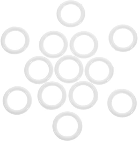 VALICLUD 100 Pezzi Occhielli per Tende Riutilizzabili Scorrevoli in Accessori per Tende da Doccia e Interni