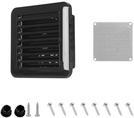Rdxanc Ventilatore da tetto per camper, flusso d'aria efficiente, funzionamento silenzioso, struttura in ABS, facile installazione per conversione camper