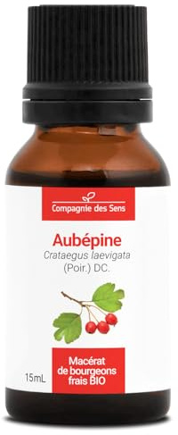 Aubépine BIO - 15mL - (Crataegus Laevigata) – Macérat concentré de bourgeons frais