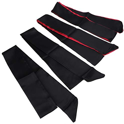 4st Silke Cloth Eye Cover S Eyeshade Ögonskydd Slips för Alla Hjärtans Present 150 Cm Frites med Detta Lyxiga ögonskydd Alla Hjärtans Dag Eye Cover Eyeshade BlindfoldSilk Eye