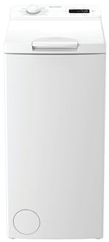 Indesit ITL 55W IT – Lavatrice 5kg Carica Dall’alto | Libera Installazione, 1000 Giri/min, Classe B, Programmi Rapidi, Extra Risciacquo, Display Digitale, 90 x 40 x 60 cm (AxLxP)