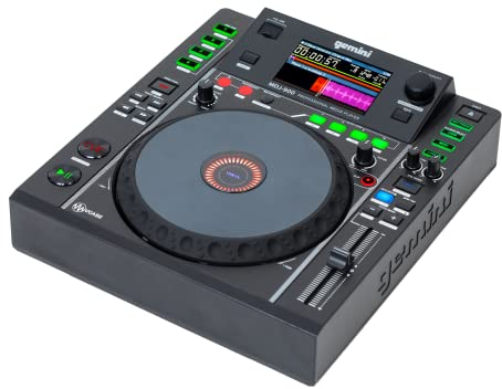 Gemini Sound Mdj-900 - Professional USB Media Player With Large 8” Screen And Touch-Sensitive Jog Wheel