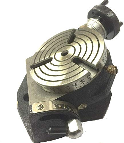 New Rotary Table 4 inch (100 mm) 3 slots Tilting Model for Milling Machine