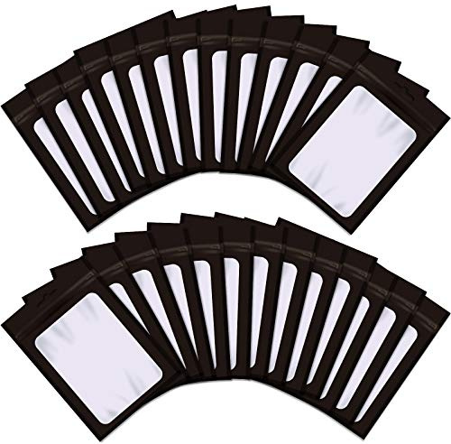 BQTQ 150 Pcs Sacs Refermables Anti-Odeur Sachets, Noir, 12 x 7,5 cm | Sac de Pochette en Aluminium Pochettes, Sacs d'emballage Refermables Sacs à Odeur sac en Aluminium Réutilisables