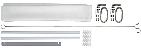 Palram Canopia -Dachjalousien, Beschattung-Set, Sonnensegel, Gardinen - Terrassendach-Zubehör, Kompatibel 3m-Terrassenüberdachungen 3X9.71