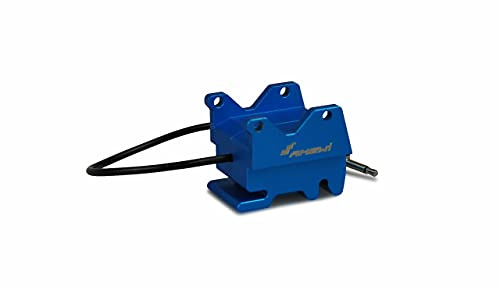 Amewi Elektronisches Schnellwechselsystem für Bagger 1:14, CNC Aluminium, Made in Germany, blau
