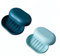 Lot de 2 porte-savon de voyage avec couvercle - Étanche - Pour douche, voyage, randonnée, salle de bain, école, salle de sport