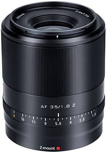 VILTROX AF 35mm F1.8 Z Lens for Nikon Z Mount Camera Body,Auto Focus Full-Frame Wide Angle Prime Lens for Nikon Z-mount Mirrrorless Camera Z5 Z50 Z6 Z6II Z7 Z7II