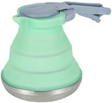 Bollitore da Viaggio, Bollitore Elettrico Pieghevole, Bollitore da Viaggio, Bollitore Pieghevole in Silicone 1500ml Bollitore da Campeggio Pieghevole Portatile Bollitore da Tè e Caffè Bollitori da Via
