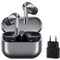 Samsung Galaxy Buds3 Pro + Cargador - Auriculares Inalámbricos, Cancelación de Ruido, Bluetooth, Audio 361, Sonido Hi-Fi, Gris (Versión Española)