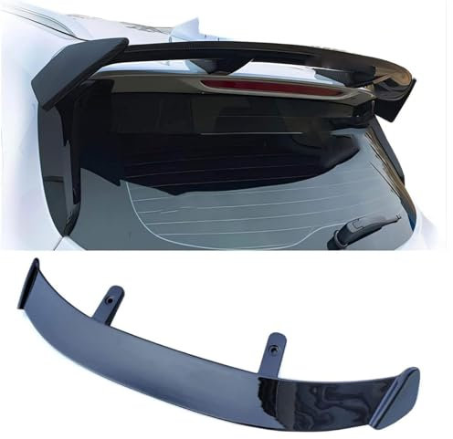 YYRTTDM Auto Heckspoiler Spoiler für BMW Serie 1 Series 1er F40 2019 2020 2021 2022 2023 2024, Kofferraumspoiler Auto Spoiler Lippe Heckflügel Auto Tuning Zubehör,Gloss Black