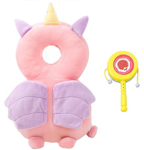 Wonder - Protector de cabeza de bebé, almohada de protección para la cabeza, protector de cabeza para andador de bebé, mochila de protección ajustable para la cabeza del bebé, almohadilla de seguridad