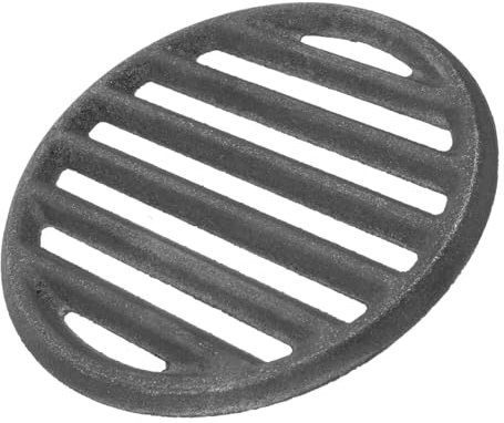 Iron Fire Grate Stainless Steel High Heat Charcoal Fire Grate for Outdoor Grill Accessories（16cm