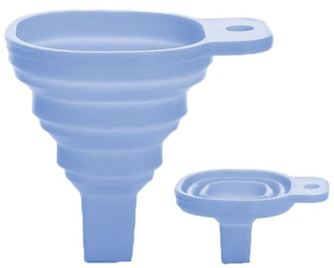 Imbuto Pieghevole: Imbuto Di Versamento Compatto, Guida Del Liquido Flessibile | Pout Pieghevole Esclusivo, Accessorio Da Cucina Pieghevole Sottile Estensibile Per Trasferimento Di Fluidi Domestici