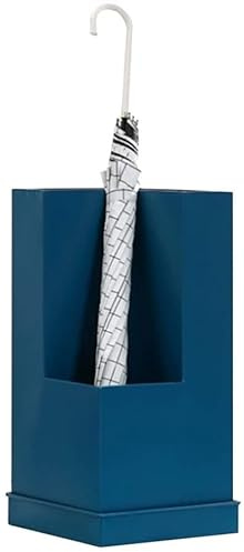 Umbrella Stand with Removable Drip Tray Blue Umbrella Holder for Home & Hotel Use Durable and Stylish Design Perfect for Indoor and Outdoor Spaces