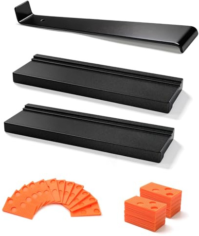 Juego de instalación de laminado, herramienta de suelo de vinilo, bloque de impacto para colocación de vinilo, suelos de madera de vinilo con bloques de impacto, dos caras con nichos, barras de