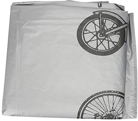Qudinip Copribici da Esterno Protezione Elastica Impermeabile per Mountain Bike 63x21,7 Pollici Tessuto in Poliestere Resistente (copriruote)