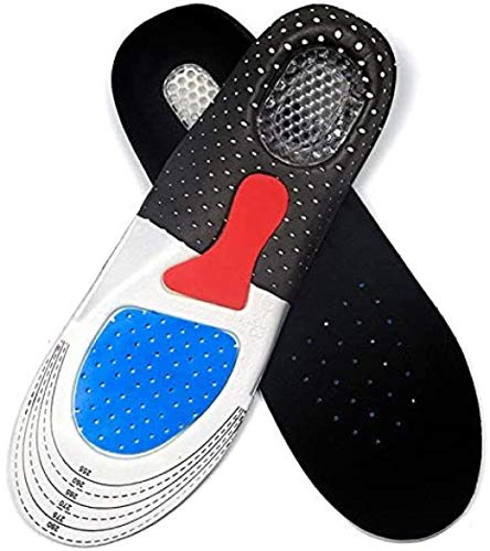 Pedimend orthopédiques Confort – Orthopédique en forme de gel EVA antibactérien Semelle intérieure – Foot Massage Gel Talon Coussin confort - Unisexe (Taille : UK – 6–11)