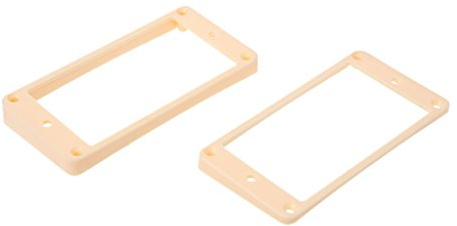 JAGENIE Humbucker Pickup Frames Hals und Brücke Pickup Montagering Curved Tapered