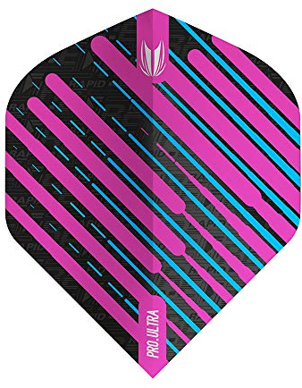 TARGET Ricky Evans Flight – 3 Stück Dart, Pink, Blau, No.6