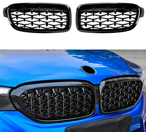 Pair Front Kindey Bumper Grille Grill For F30 F31 2012-2018 3 Series 318d 320d 330d 320i 328i 335i