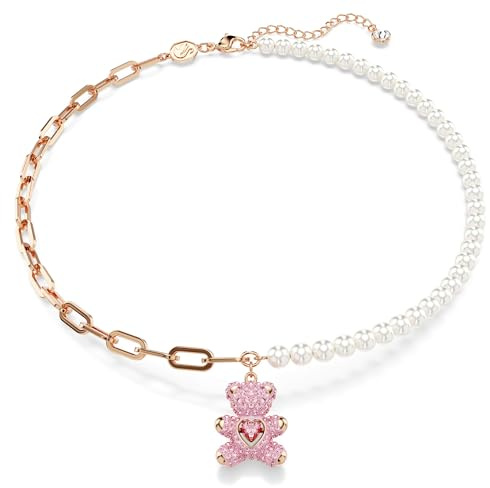 Swarovski Collana da donna Teddy Placcato color oro rosa 5669166