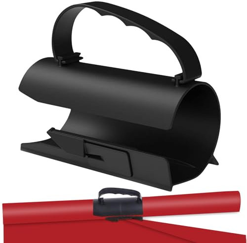 Geschenkpapier Schneider für Rollen,Geschenkpapier Schneider,Geschenk Papierschneider,Weihnachten Geschenkpapier Cutter Roll Papier Schneidegerät für Geschenkpapier, Weihnachten usw(A)