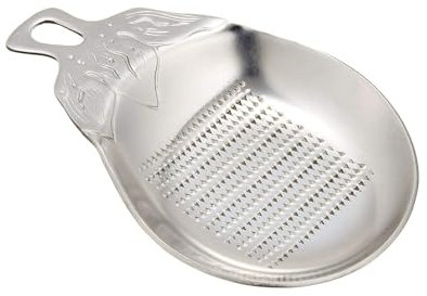 Mini Zesters & Graters EGGPLANT - Versatile Kitchen Tool for Wasabi, Citrus, Ginger, Chocolate, Cheese, & More Premium Quality for Culinary Perfection, Stainless Steel, UPB Japan