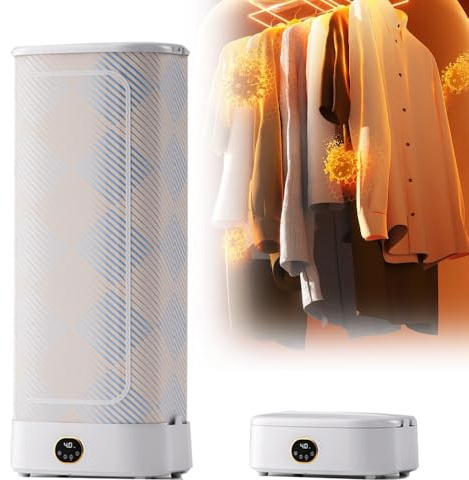 ELIKBH Machine a Repasser et Plier Automatique Machine à Repasser à VAP EUR avec Tige telescopique avec Fonction Vapeur 1000W Défroisseur à Vapeur pour VêTements Et Tissus