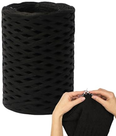 Naturbast Papierband Bastgarn Zum Häkeln, Bindfadenband Zum Einwickeln, Bast Raffia Natur Papierschnur, Packschnur Für Handwerksprojekte, Geschenkverpackung, Weben Und Gärtnern
