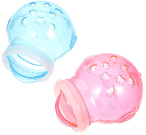 BUGUUYO 2stücke Abnehmbares Sandbad Für Hamster Transparente Badezimmermodule Für Kleine Haustiere Als Badewanne Futterstation Oder Toilette Kompakt Und Leicht Für Zuhause Oder