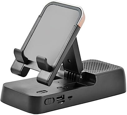 Supporto multifunzionale pieghevole del telefono con altoparlante Bluetooth per il supporto di smartphone desktop iphone 12 13