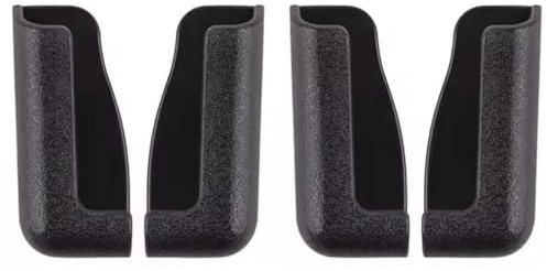 LUCKKY 2 Pair Multi-functional Car Sticky Cell Phone Holder, Self Adhesive Dashboard Mount Car Phone Holder, Adjustable Width Self Adhesive Cellphone Mount for Car, Wall