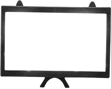 Loupe D'écran de Téléphone 12 Pouces en Abs Acrylique pour Smartphones | Modèle à Tirage Réglable, Utilisation sans Mains, Noir, pour Garçon et Filles et Personnes Âgées