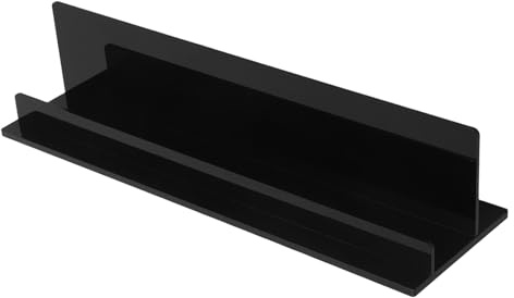 NUOBESTY Présentoir à Disques Vinyles en Acrylique Transparent Support de Table Multifonction pour Albums Porte-Disques Compact Protection Anti-Rayures Rangement Salon Bureau Studio