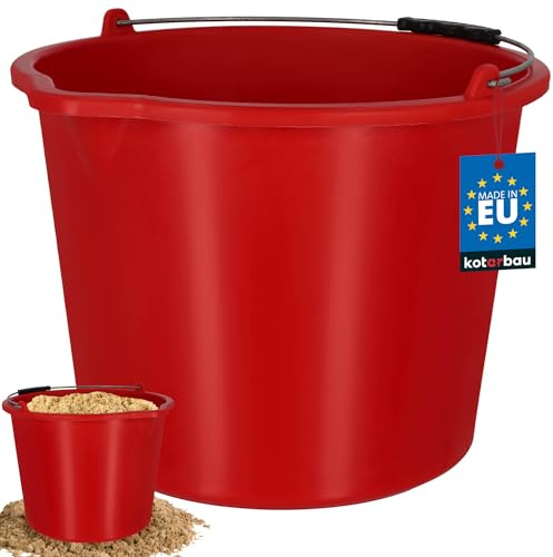 KOTARBAU® Builders Bucket, Plastic Bucket 20 L (4.40 gal)